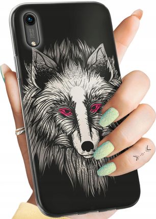 Hello Case Etui Do Huawei Honor 8A Wilk Wilkołak Wolf Wilczyca Obudowa Pokrowiec