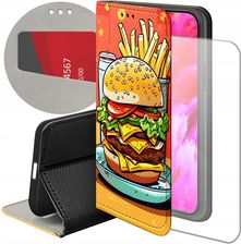 Hello Case Etui Z Klapką Do Iphone 15 Plus Hamburger Burgery Fast Food Jedzenie