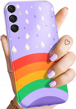 Hello Case Etui Do Samsung Galaxy A25 5G Tęcza Rainbow Obudowa Pokrowiec
