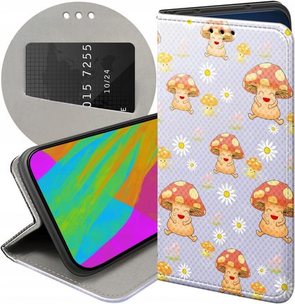 Hello Case Etui Z Klapką Do Samsung Galaxy S5 Neo Grzyby Grzybki Futerał