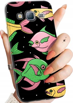 Hello Case Etui Do Samsung Galaxy J3 2016 Ryby Rybki Fish Obudowa Pokrowiec