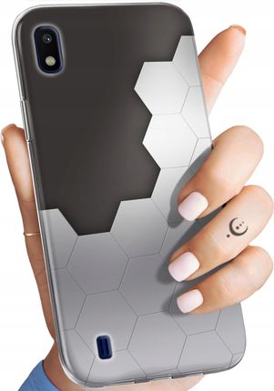 Hello Case Etui Do Samsung Galaxy A10 Szare Metallic Grey Obudowa Pokrowiec