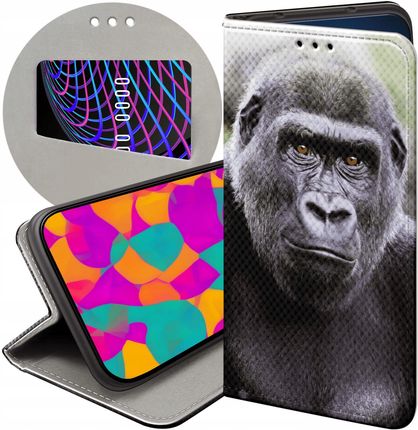 Hello Case Etui Z Klapką Do Samsung Galaxy S5 Neo Małpki Małpa Nosacz