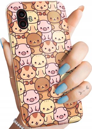 Hello Case Etui Do Samsung Galaxy Xcover 6 Pro Zwierzęta Pieski Kotki Lamy