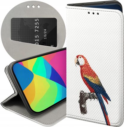 Hello Case Etui Z Klapką Do Samsung Galaxy A6 2018 Ptaki Ptak Papuga Koliber