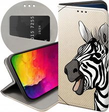 Hello Case Etui Z Klapką Do Nokia 3 4 Zebra Zeberka Paski Futerał Pokrowiec