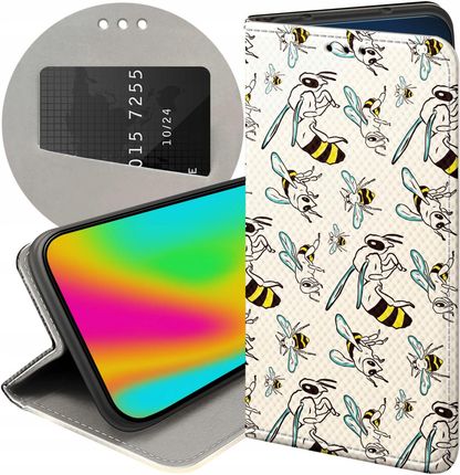 Hello Case Etui Z Klapką Do Samsung Galaxy S21 Plus Owady Motyle Pszczółki
