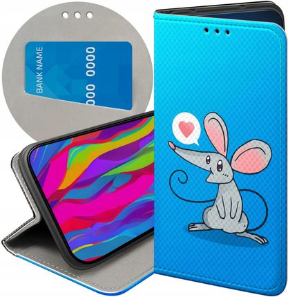 Hello Case Etui Z Klapką Do Iphone 14 Pro Myszka Mouse Mini Futerał Pokrowiec