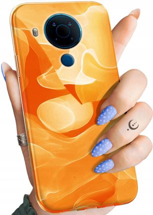 Hello Case Etui Do Nokia 5 4 Pomarańczowe Pomarańcze Orange Obudowa Pokrowiec