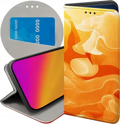 Hello Case Etui Z Klapką Do Motorola Moto G62 5G Pomarańczowe Pomarańcze Orange