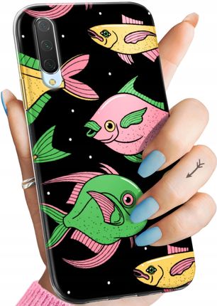 Hello Case Etui Do Xiaomi Mi 9 Lite Ryby Rybki Fish Obudowa Pokrowiec