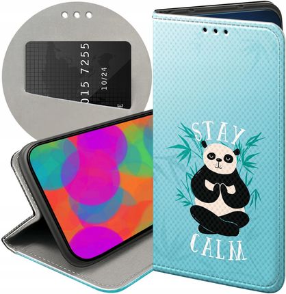 Hello Case Etui Z Klapką Do Xiaomi Mi 10T Lite Panda Bambus Pandy Futerał