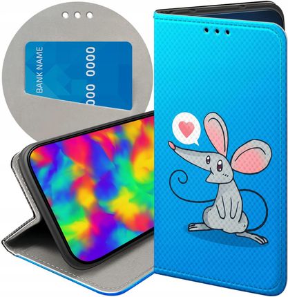 Hello Case Etui Z Klapką Do Samsung Galaxy J3 2016 Myszka Mouse Mini Futerał