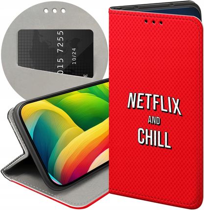 Hello Case Etui Z Klapką Do Samsung Galaxy A6 2018 Netflix Seriale Filmy Kino