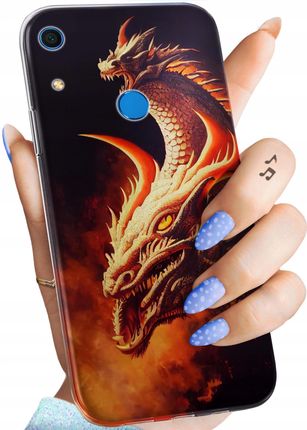 Hello Case Etui Do Huawei Y6S Y6 Prime 2019 Honor 8A Smoki Dragon Obudowa