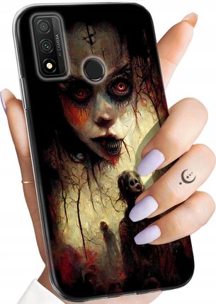 Hello Case Etui Do Huawei P Smart 2020 Halloween Zombie Dynie Czaszki Czarownice