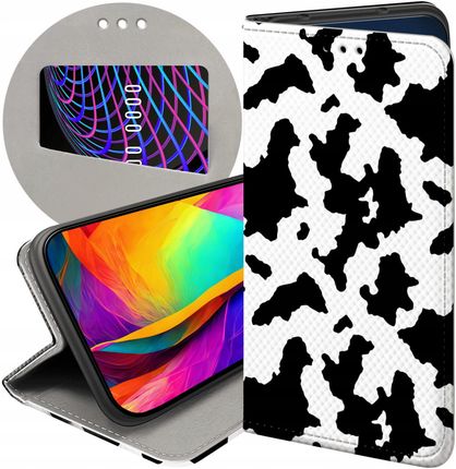 Hello Case Etui Z Klapką Do Samsung Galaxy S10 Krowa Łaty Plamki Futerał