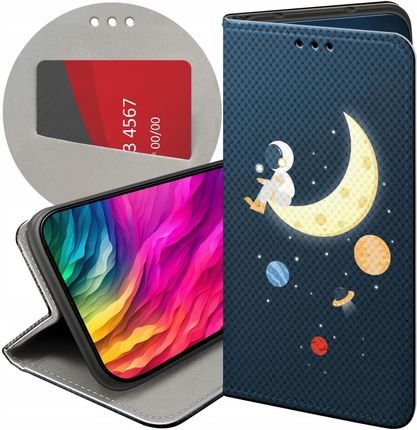 Hello Case Etui Do Xiaomi Mi 11I Poco F3 Pro Księżyc Gwiazdy Kosmos