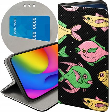 Hello Case Etui Z Klapką Do Samsung Galaxy A8 2018 Ryby Rybki Fish Futerał