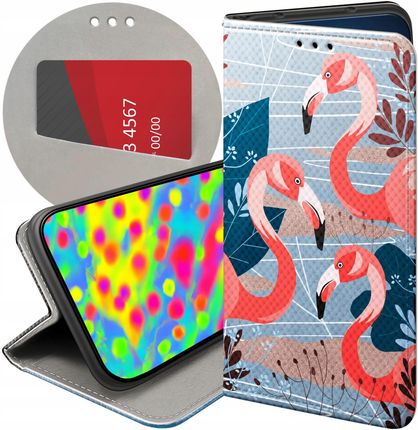 Hello Case Etui Z Klapką Do Xiaomi Redmi 4X Flaming Flamingi Ptaki Futerał