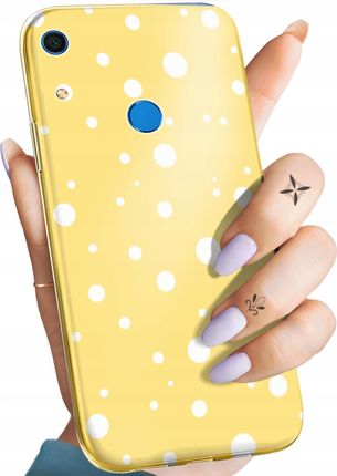 Hello Case Etui Do Huawei Y6S Y6 Prime 2019 Honor 8A Kropki Grochy Bokeh