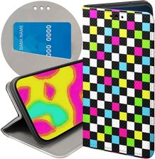 Hello Case Etui Z Klapką Do Iphone 14 Plus Kratka Kratki Krata Futerał Pokrowiec
