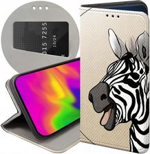 Hello Case Etui Z Klapką Do Samsung Galaxy S7 Zebra Zeberka Paski Futerał