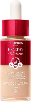 Bourjois Healthy Mix Nawilżająco-Rozświetlający Podkład-Serum Do Twarzy 52 Vanilla 30ml