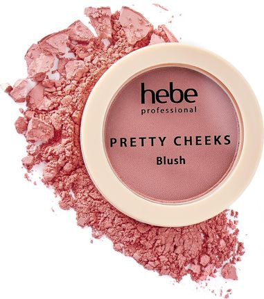Hebe Professional Pretty Cheeks Blush Róż Do Policzków Warm Mauve 3,5g