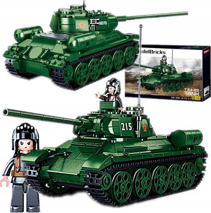 Sluban Klocki Czołg T-34/85 Rudy 102