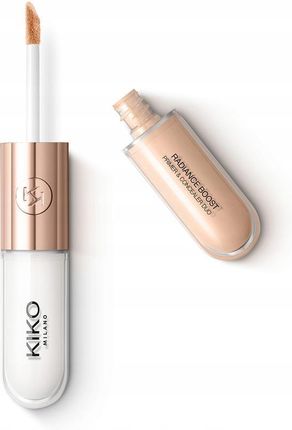 Kiko Milano Radiance Boost Primer & Concealer Duo Primer I Korektor Pod Oczy Dwa W Jednym 04 Light Honey 9Ml