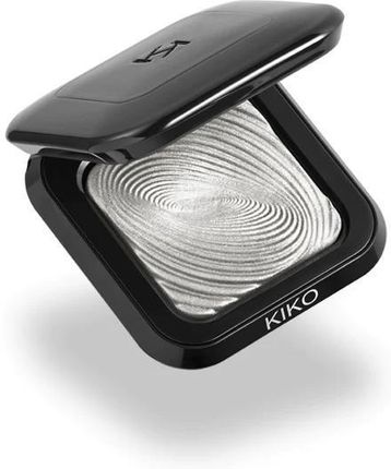 Kiko Milano New Water Eyeshadow Cień Zapewniający Natychmiastowy Kolor Do Nakładania Na Sucho I Na Mokro 01 Silver 3G
