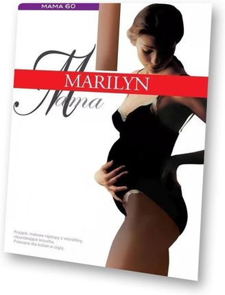 Marilyn rajstopy ciążowe Mama 60DEN 4 nero