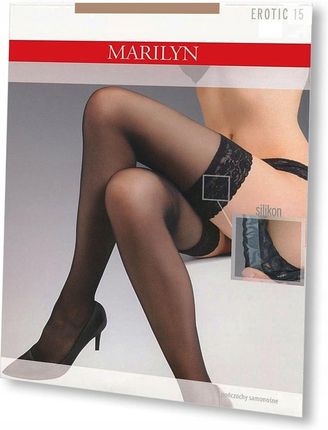 Marilyn pończochy samonośne 15 Erotic 1/2 beige