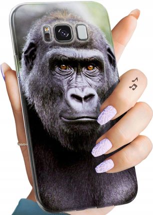 Hello Case Etui Do Samsung Galaxy S8 Plus Małpki Małpa Nosacz Obudowa Pokrowiec