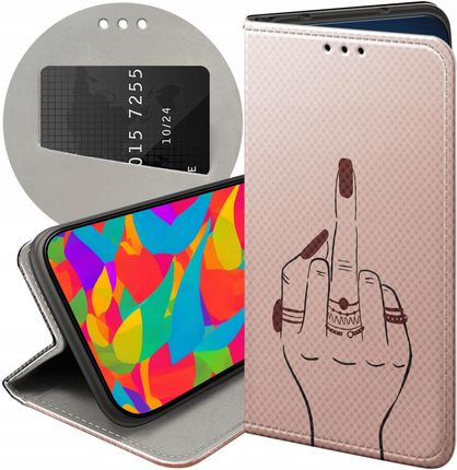 Hello Case Etui Z Klapką Do Samsung Galaxy A7 2018 Fuck You Off Futerał