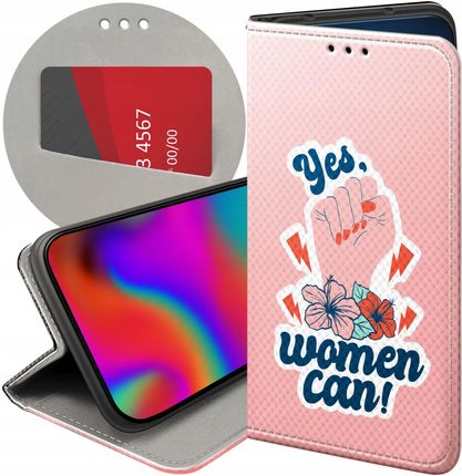 Hello Case Etui Z Klapką Do Xiaomi Redmi 4X Siła Kobiet Girl Power Feminizm