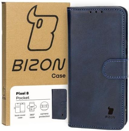 Bizon Etui Case Pocket Do Google Pixel 8 Granatowe