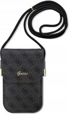 Zdjęcie Guess 4G Metal Script Logo Torebka Crossbody Na Telefon Czarny - Sieradz