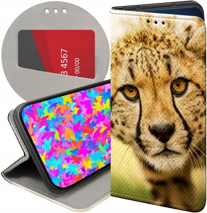 Hello Case Etui Z Klapką Do Samsung Galaxy S9 Gepard Cętki Panterka Futerał