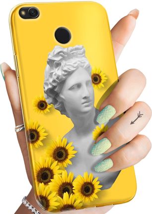 Hello Case Etui Do Xiaomi Redmi 4X Żółte Słoneczne Yellow Obudowa Pokrowiec