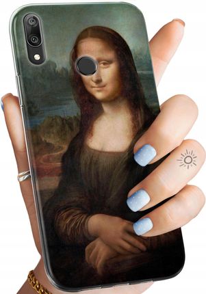 Hello Case Etui Do Huawei Y7 2019 Leonardo Da Vinci Mona Łasiczka Obudowa