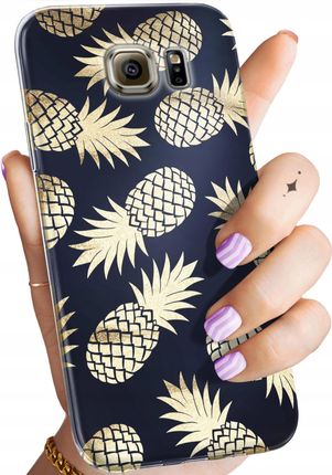 Hello Case Etui Do Samsung Galaxy S6 Ananas Owoce Egzotyczne Obudowa Pokrowiec