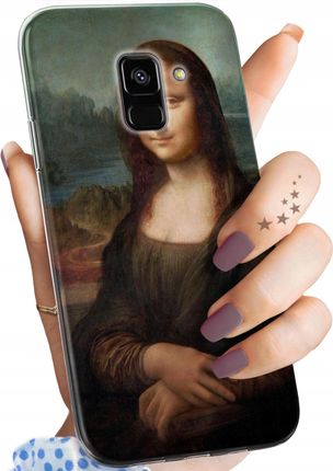 Hello Case Etui Do Samsung Galaxy A5 A8 2018 Leonardo Da Vinci Mona Łasiczka