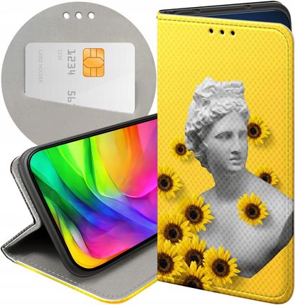 Hello Case Etui Z Klapką Do Sony Xperia 1 Iii Żółte Słoneczne Yellow Futerał