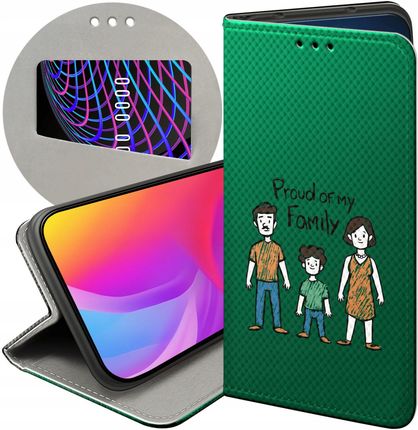Hello Case Etui Z Klapką Do Motorola Moto G Plus 5G Rodzina Familia Dom Futerał