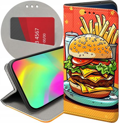 Hello Case Etui Do Sony Xperia 1 Iii Hamburger Burgery Fast Food Jedzenie