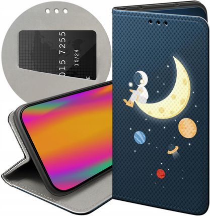 Hello Case Etui Do Samsung Galaxy S5 Neo Księżyc Gwiazdy Kosmos Planety