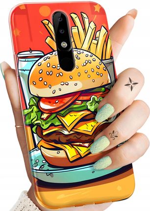 Hello Case Etui Do Nokia 5 1 Plus Hamburger Burgery Fast Food Jedzenie Obudowa
