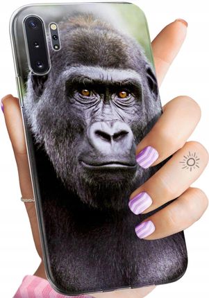 Hello Case Etui Do Samsung Galaxy Note 10 Plus Małpki Małpa Nosacz Obudowa